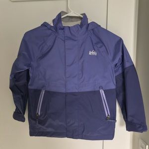 REI Rainjacket - Girls size XS (6-7)